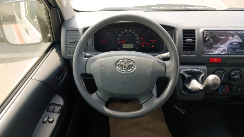 Toyota Hiace Passenger 2.5L Diesel 2025 Model Year White Color Exterior 