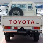 Toyota Land Cruiser LC79 Pick Up 2.8L Diesel 2025 - White Exterior  - Thumbnail 3