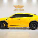 Lamborgini Urus 4.0L Petrol 2019 Model Year Yellow Color Exterior - Thumbnail 4