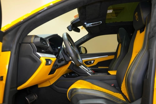 Lamborgini Urus 4.0L Petrol 2019 Model Year Yellow Color Exterior