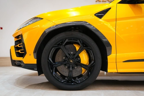 Lamborgini Urus 4.0L Petrol 2019 Model Year Yellow Color Exterior