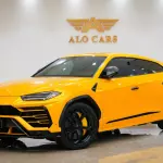 Lamborgini Urus 4.0L Petrol 2019 Model Year Yellow Color Exterior - Thumbnail 1