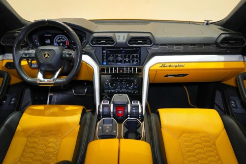 Lamborgini Urus 4.0L Petrol 2019 Model Year Yellow Color Exterior