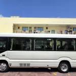 Toyota Coaster 23 Seater 2.7L Petrol 2026 Model Year White Color Exterior - Thumbnail 11