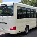 Toyota Coaster 23 Seater 2.7L Petrol 2026 Model Year White Color Exterior - Thumbnail 12