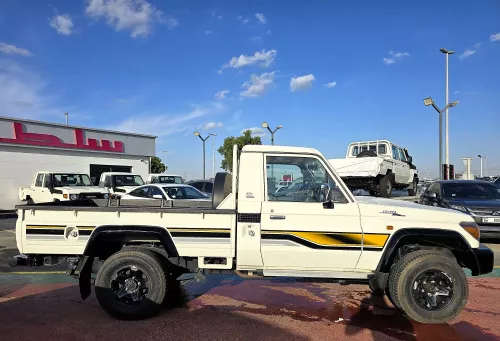 Toyota Land Cruiser Pick Up LC 79 Series 4.0L Petrol 2022 Model Year White Color Exterior