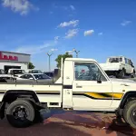 Toyota Land Cruiser Pick Up LC 79 Series 4.0L Petrol 2022 Model Year White Color Exterior - Thumbnail 8