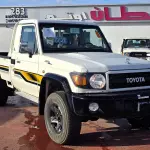 Toyota Land Cruiser Pick Up LC 79 Series 4.0L Petrol 2022 Model Year White Color Exterior - Thumbnail 2