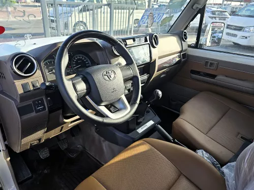 Toyota Land Cruiser Pick Up LC 79 Series 4.0L Petrol 2022 Model Year White Color Exterior