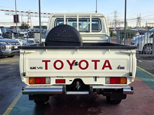 Toyota Land Cruiser Pick Up LC 79 Series 4.0L Petrol 2022 Model Year White Color Exterior