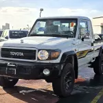 Toyota Land Cruiser Pick Up LC 79 Series 4.0L Petrol 2022 Model Year White Color Exterior - Thumbnail 1
