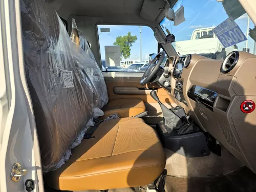 Toyota Land Cruiser Pick Up LC 79 Series 4.0L Petrol 2022 Model Year White Color Exterior