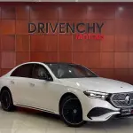 Mercedes-Benz E 300 Full Option 2.0L Petrol 2024 Model Year White Color Exterior  - Thumbnail 1