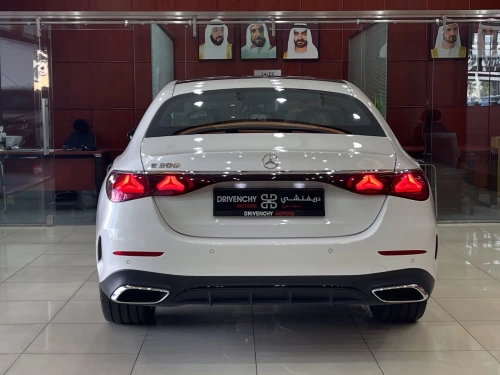 Mercedes-Benz E 300 Full Option 2.0L Petrol 2024 Model Year White Color Exterior 