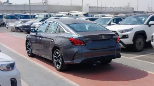 MG 5 1.5L Petrol 2025 Model Year Gray Color Exterior