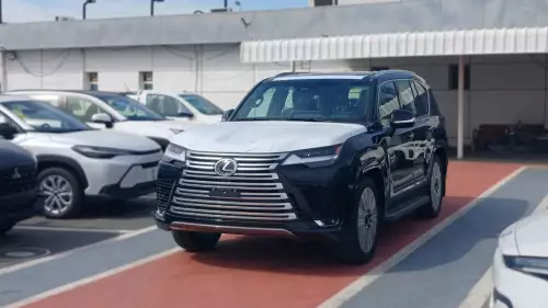 Lexus LX700h 3.5L Hybrid Signature 2025 Model Year Black Color Exterior