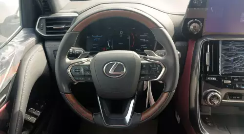 Lexus LX700h 3.5L Hybrid Signature 2025 Model Year Black Color Exterior