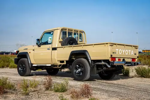 Toyota Land Cruiser LC 79 Pick up 4.0L Petrol 2025 Model Year Beige Color Exterior