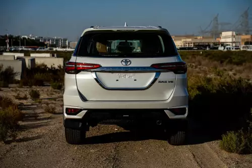  Toyota Fortuner SR.5 4.0L Petrol 2025 Model Year White Color Exterior