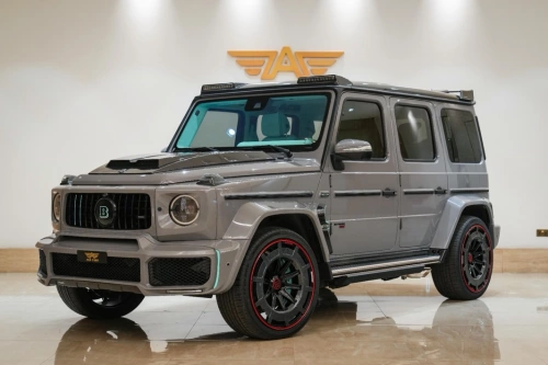 Mercedes Benz G63 with Brabus kit 4.0L Petrol 2019 Model Year Gray Color Exterior