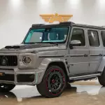 Mercedes Benz G63 with Brabus kit 4.0L Petrol 2019 Model Year Gray Color Exterior - Thumbnail 1