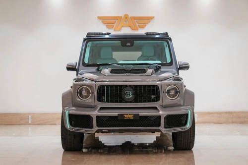Mercedes Benz G63 with Brabus kit 4.0L Petrol 2019 Model Year Gray Color Exterior