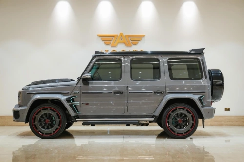 Mercedes Benz G63 with Brabus kit 4.0L Petrol 2019 Model Year Gray Color Exterior