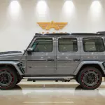 Mercedes Benz G63 with Brabus kit 4.0L Petrol 2019 Model Year Gray Color Exterior - Thumbnail 4