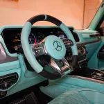 Mercedes Benz G63 with Brabus kit 4.0L Petrol 2019 Model Year Gray Color Exterior - Thumbnail 5