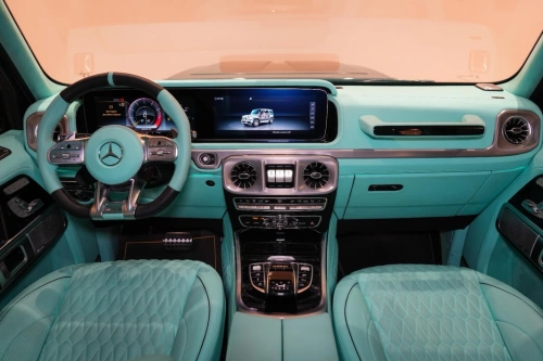 Mercedes Benz G63 with Brabus kit 4.0L Petrol 2019 Model Year Gray Color Exterior