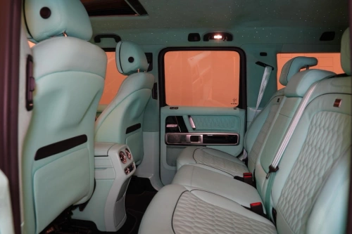 Mercedes Benz G63 with Brabus kit 4.0L Petrol 2019 Model Year Gray Color Exterior