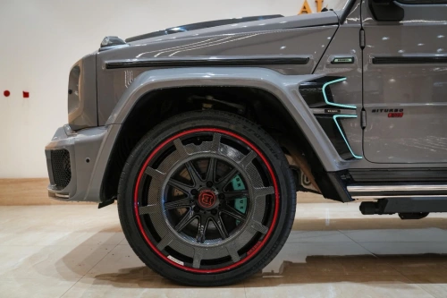 Mercedes Benz G63 with Brabus kit 4.0L Petrol 2019 Model Year Gray Color Exterior