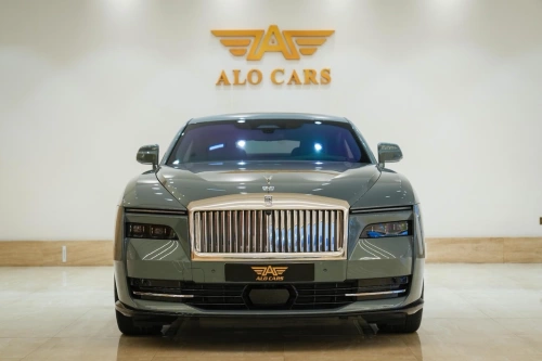 Rolls-Royce Spectre Fully Electric 2024 Model Year Green Color Exterior