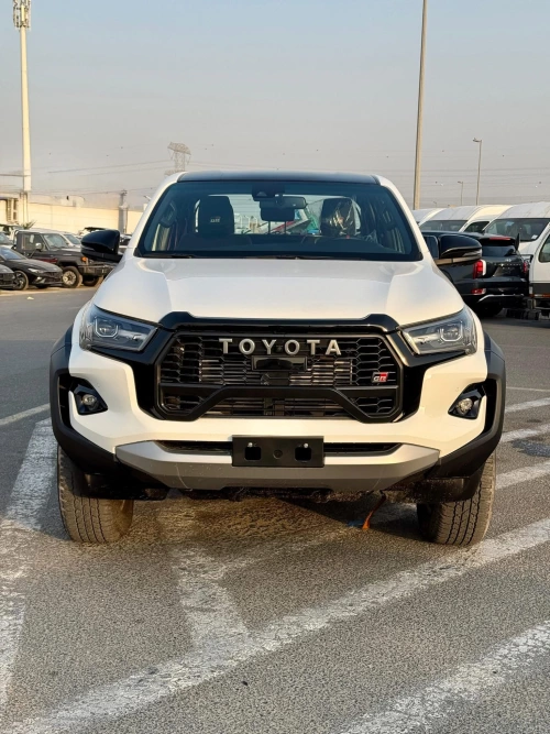 Toyota Hilux GR Sport 2.8L Diesel 2025 Model Year White Color Exterior 