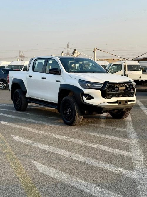 Toyota Hilux GR Sport 2.8L Diesel 2025 Model Year White Color Exterior 