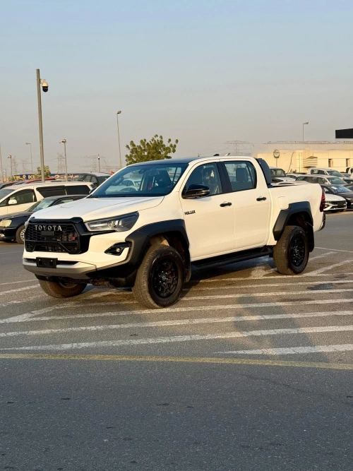 Toyota Hilux GR Sport 2.8L Diesel 2025 Model Year White Color Exterior 