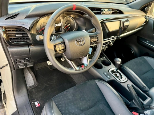 Toyota Hilux GR Sport 2.8L Diesel 2025 Model Year White Color Exterior 