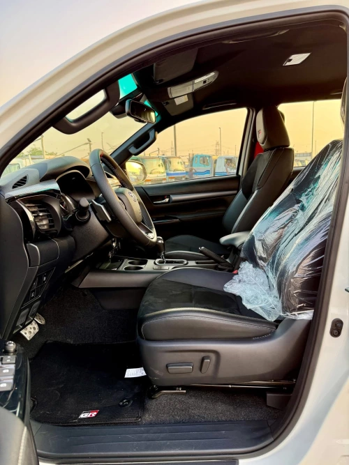 Toyota Hilux GR Sport 2.8L Diesel 2025 Model Year White Color Exterior 