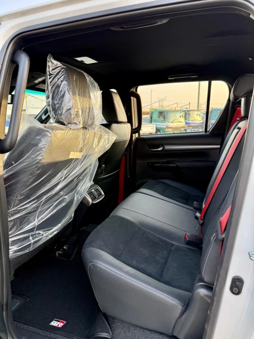 Toyota Hilux GR Sport 2.8L Diesel 2025 Model Year White Color Exterior 