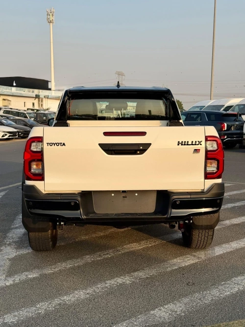 Toyota Hilux GR Sport 2.8L Diesel 2025 Model Year White Color Exterior 