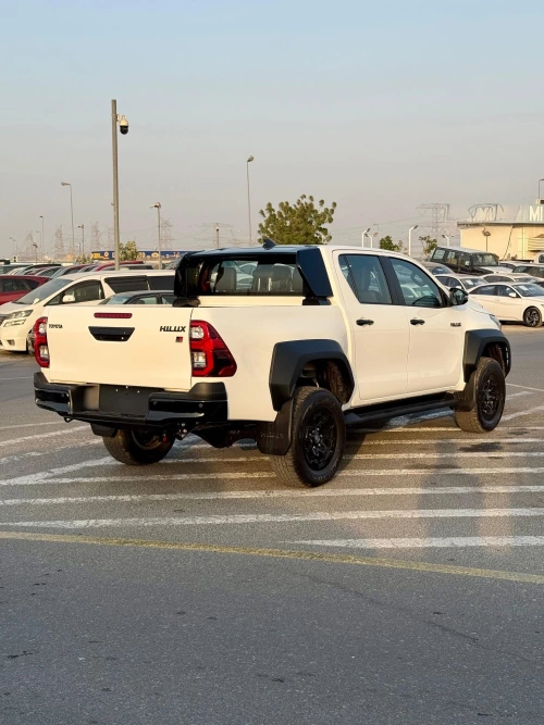 Toyota Hilux GR Sport 2.8L Diesel 2025 Model Year White Color Exterior 