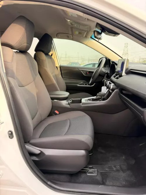 Toyota Rav4 LE 2.5L Petrol 2023 Model Year White Color Exterior 