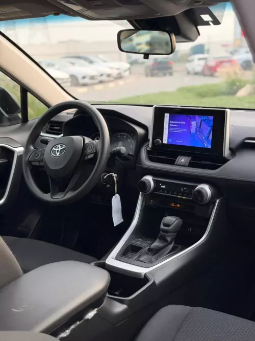 Toyota Rav4 LE 2.5L Petrol 2023 Model Year White Color Exterior 