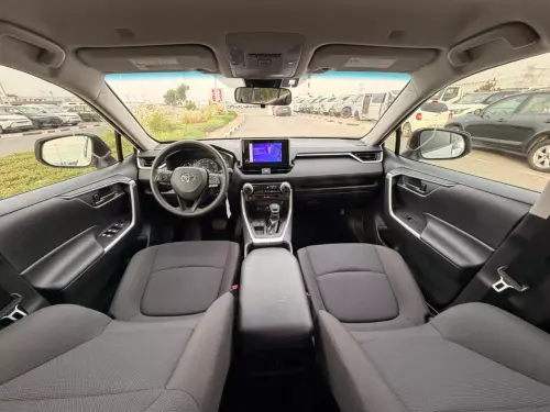 Toyota Rav4 LE 2.5L Petrol 2023 Model Year White Color Exterior 