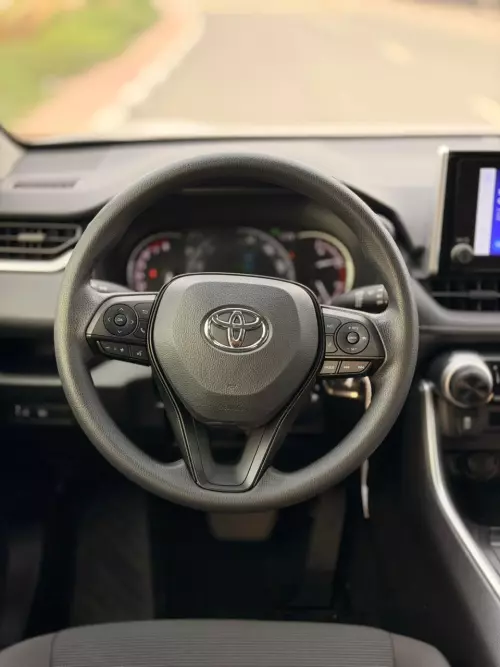 Toyota Rav4 LE 2.5L Petrol 2023 Model Year White Color Exterior 