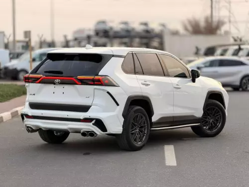 Toyota Rav4 LE 2.5L Petrol 2023 Model Year White Color Exterior 
