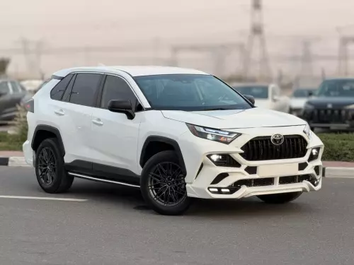 Toyota Rav4 LE 2.5L Petrol 2023 Model Year White Color Exterior 