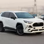Toyota Rav4 LE 2.5L Petrol 2023 Model Year White Color Exterior  - Thumbnail 1