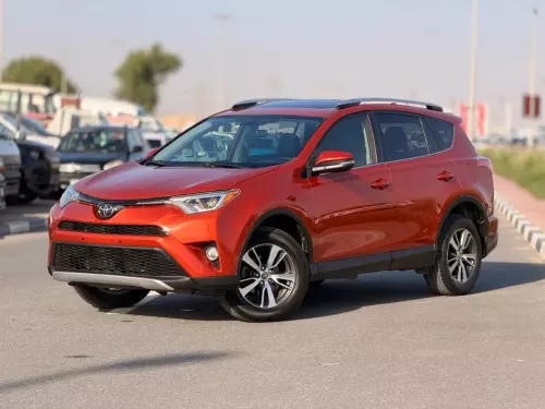 Toyota Rav4 XLE 2.5L Petrol 2016 Model Year Orange Color Exterior 