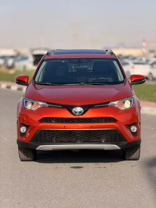Toyota Rav4 XLE 2.5L Petrol 2016 Model Year Orange Color Exterior 